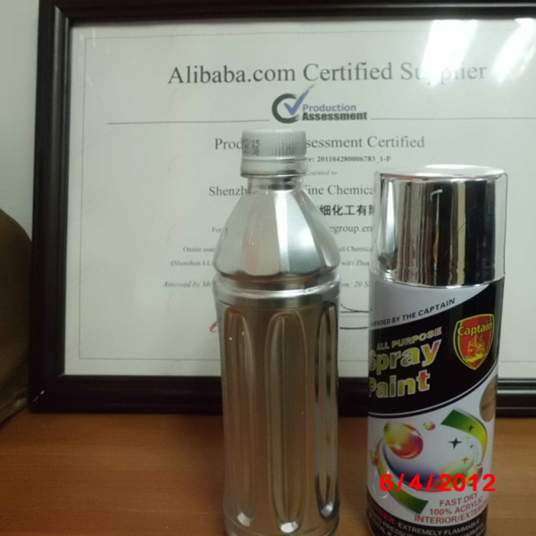 Choque la pintura de espray de aerosol de la resistencia