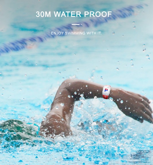 дозоры спорта цифровых часов дисплея лькд для людей водоустойчивых