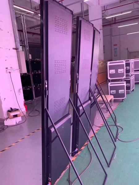Public Area Led Digital Poster Indoor Outdoor Excellent Wind Resistance  Aluminum Profiles