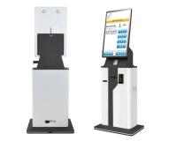 Máquina de quiosque de terminal de autoatendimento para hotel com tela sensível ao toque