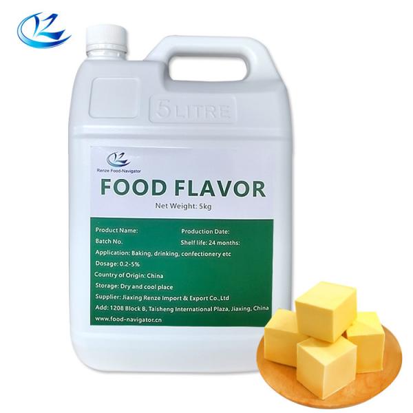 Poudre et liquide aromatisant au beurre de qualité alimentaire Renze pour biscuits