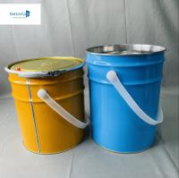 10 litres de boîtes d'étain coniques avec boucle de verrouillage Boîtes d'étain OEM 5L Sika Boîtes de métal