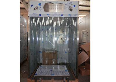 Cabine de peso farmacêutica com calibre de pressão, 201 de aço inoxidável/304