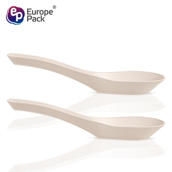 Best selling products disposable biodegradable cornstarch plastic soup spoon