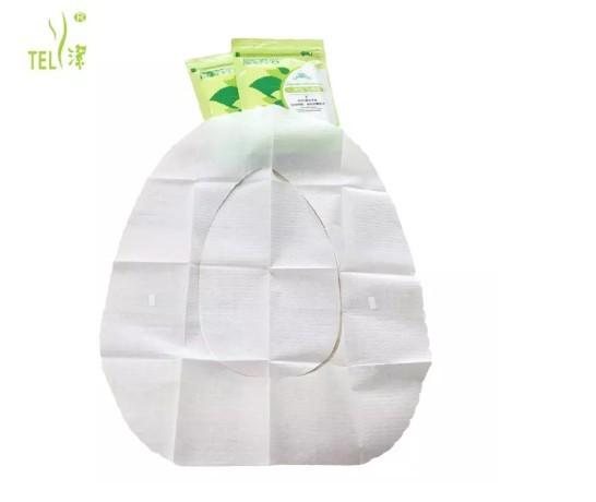 Waterproof 1/4 38*45cm Travel Toilet Seat Covers