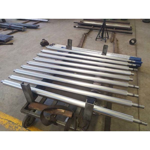 Multi Surface Leveler Roller Mirror Polished Matte Blasting Chrome Plating 26m