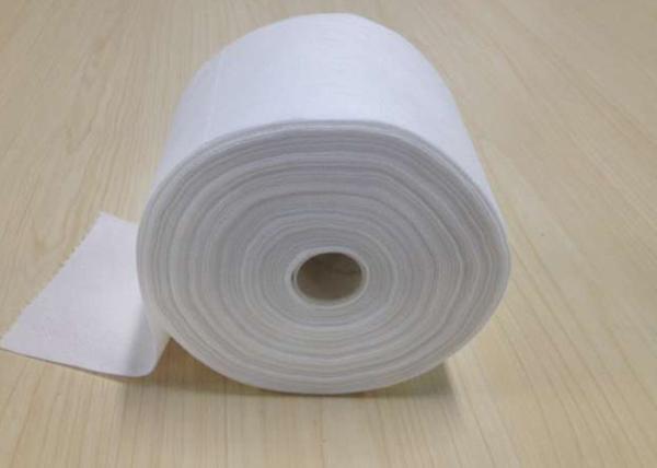 Universal Parallel Cotton Cloth Material Spunlace Rolls Clear Surface Lint Free
