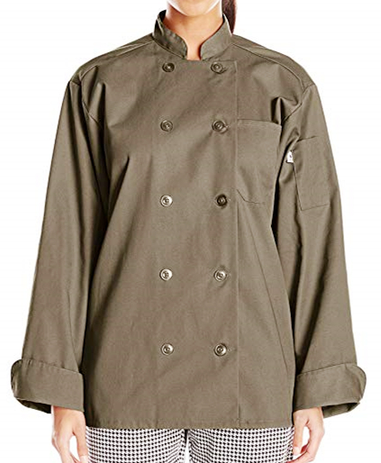 Women Modern Design Kitchen Unique Chef Coats White Color