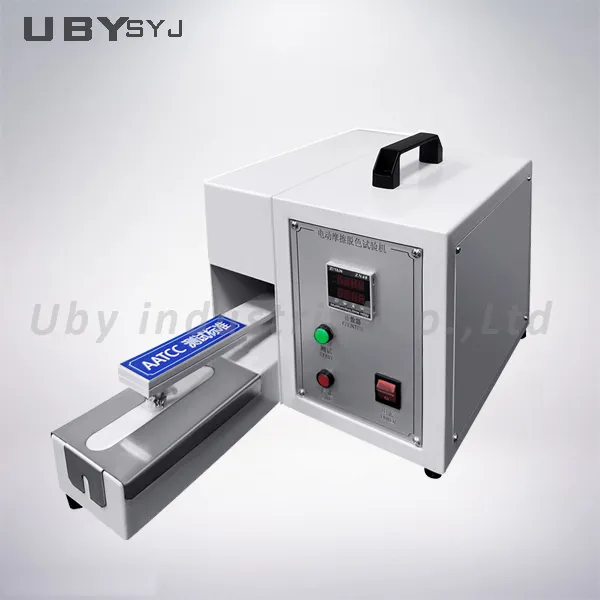 Textile Color Fastness Tester with 104mm Friction Distance 16mm Friction Head Diameter and 60±1 Times/Minute Friction Speed