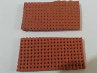 Folha de borracha de silicone de espuma perfurada, folha de borracha de esponja de silicone tamanho 10mm x 0,9m x 1,8m