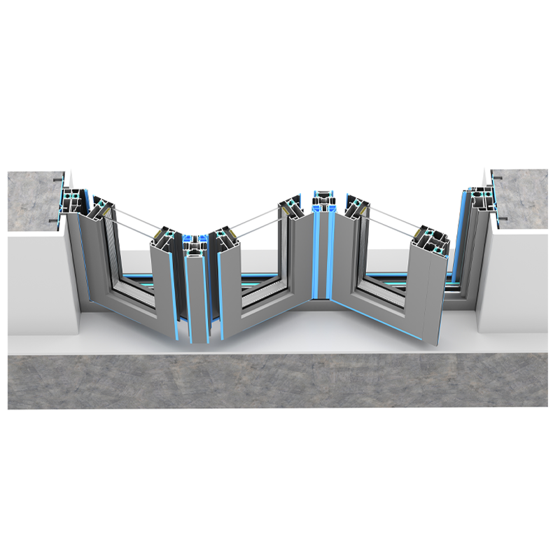 XLB-80 American Standard Aluminum System Windows & Doors | Full NFRC/CSA/CE Certifications, Matching Folding Doors, High-Performance Thermal Break Glass Windows & Doors