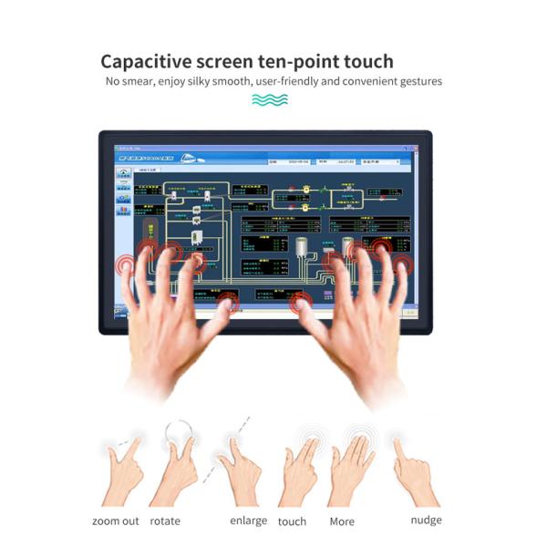 Outdoor Industrial Touch Screen Display IP65 IP67 IP68 Waterproof
