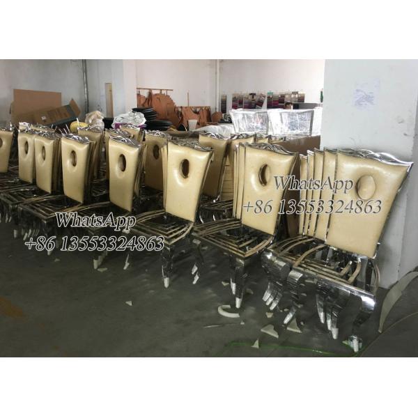 stainless steel manufacturer Modern Stainless Steel Dining Room Chair For Sale With Good Quality (YS-1)