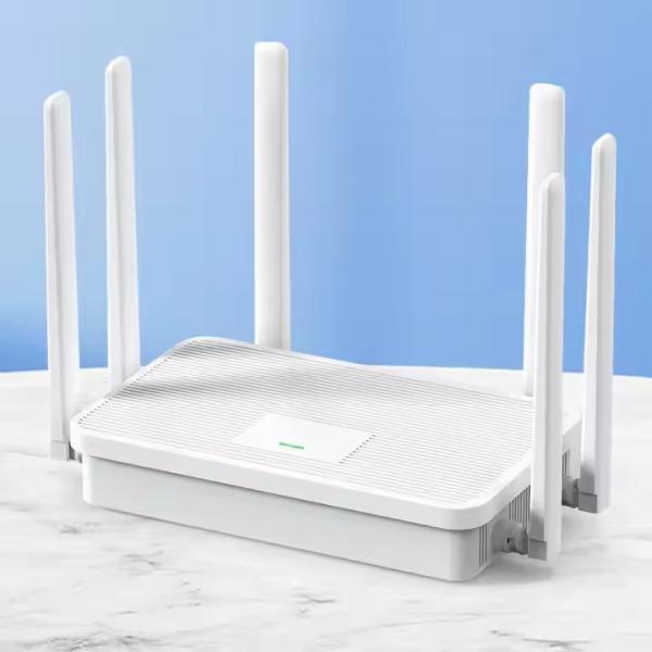 AX3000 WIFI6 Router Gigabit 2.4G/5GHz 802.11AX Amplificador de señal inalámbrica Amplificador de banda doble 5G Sistema WPA3 para oficina en el hogar