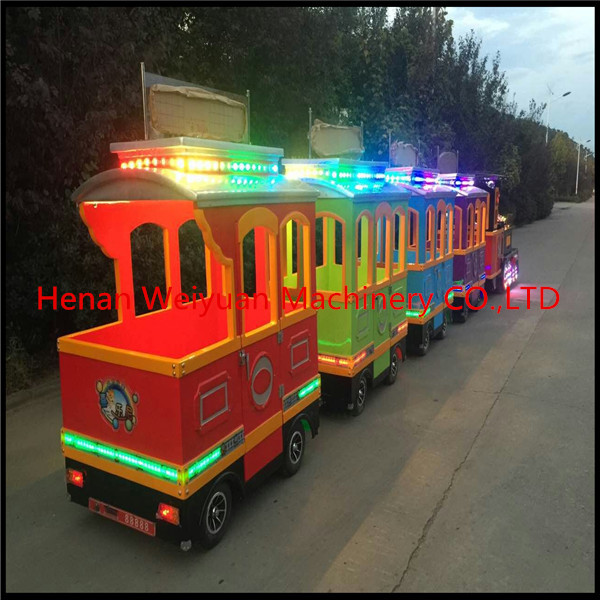 Shopping Mall Electric Mini Tourist Train/Mall Train/Used Trackless Train For Sale