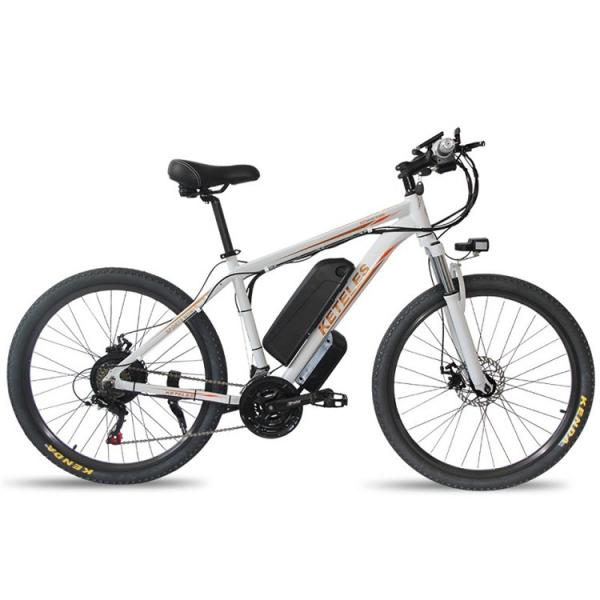 1000W Electric Bike 27.5 Inch Full Suspension 3h Charging 40km/H