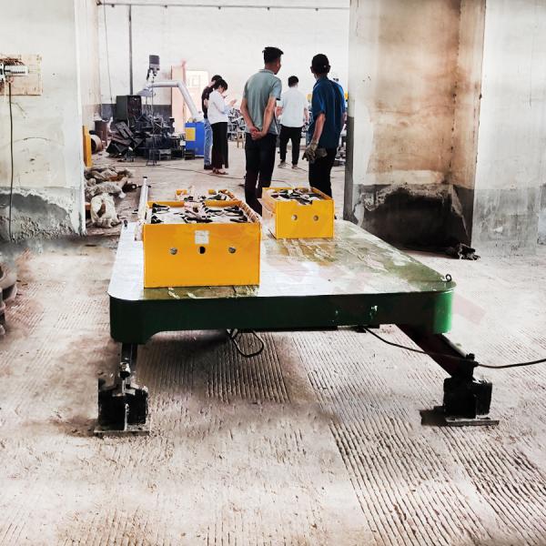 Тяжелый груз мотора DC тележки переноса 12 тонн батарея промышленного электрическая