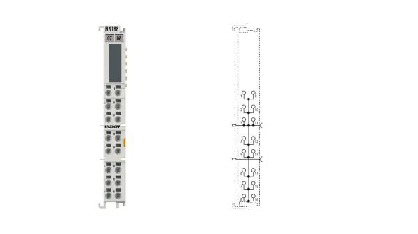 EL9188 Beckhoff  Potential Distribution Terminal 16 X 24 V DC