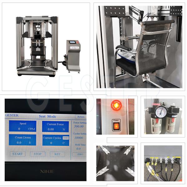 EN 1728 ISO 7173 PLC Control Chair Testing Machine
