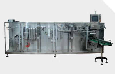 Oil / Drinking Water Zipper Pouch Packing Machine Max Volume 500ml