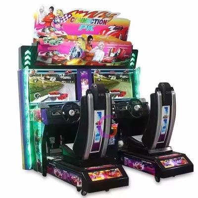 Commercial Arcade Car Racing Machine 500W 2 Person Arcade Machine Easy Operated