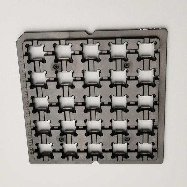 Tenedor estándar de la lente de Chip Trays Eco Friendly For del paquete de la galleta de la PC antiestática