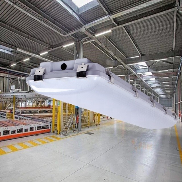 LED Vapor Tight High Bay Hexagon Working Light DC Power Supply and Project Installation for Warehouse