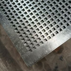 Stainless Steel Perforated Metal Plate 0.5mm Hexagonal Hole Pattern