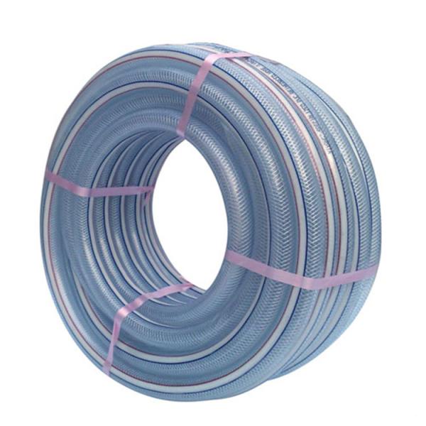 1 inch Good Quality High Pressure Car Washing Durable Colorful Transparent PVC Fiber Nylon Reinforced Hose