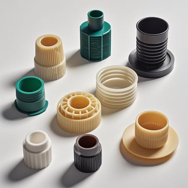 Smooth Surface 0.005mm CNC Machining Plastic Parts OEM Services Industria