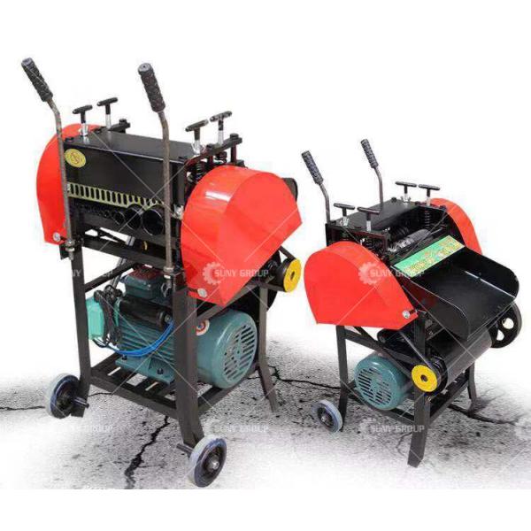 Отделить медь от резиновых/пластиковых корпусов с помощью 280-килограммовой машины для очистки отходов проволоки