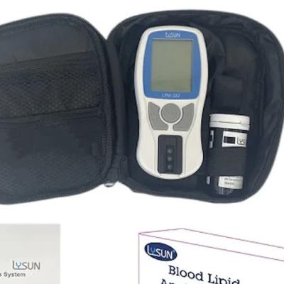 Lysun LPM-102 Lipid Profile Panel Blood Test For TC / HDL /  TG / LDL Analysis