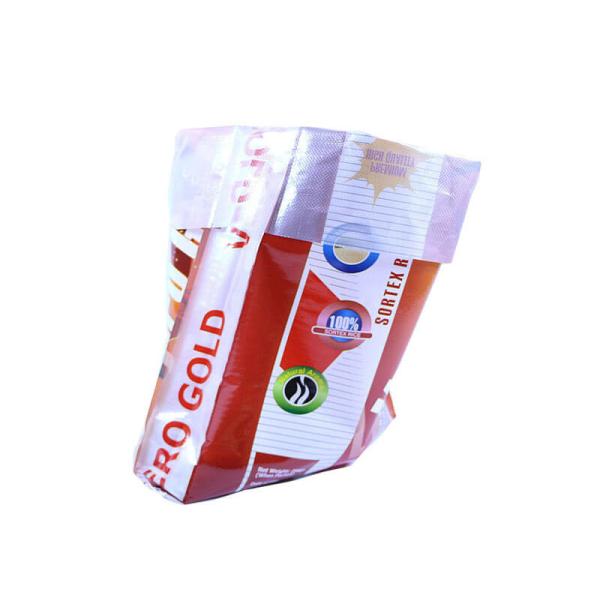 Tear Resistant Plastic Feed Bags , Red / Yellow Paddy Bopp Laminated PP Bags