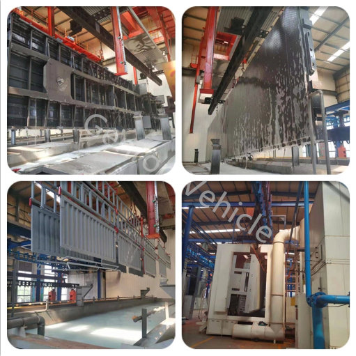 Наклоняющ сплав 37m3 тележки алюминиевый для того чтобы сбросить Semi трейлеры