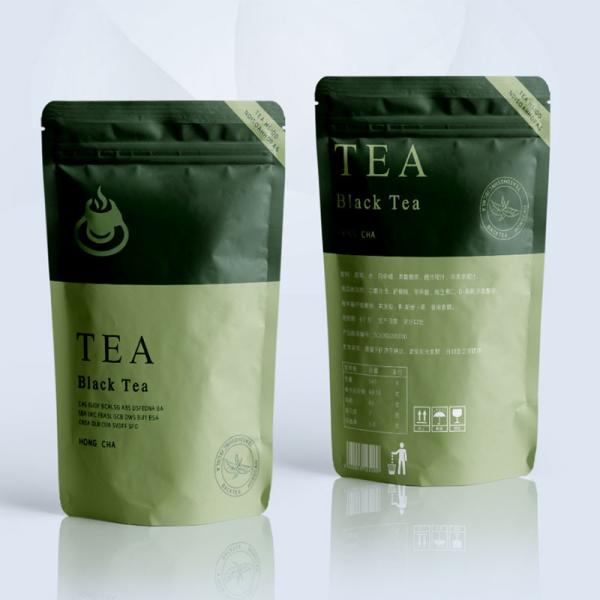 Eco Friendly 230x160mm 90mm 125 Micron Tea Packaging Pouch