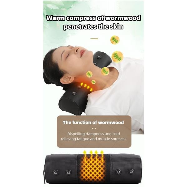 2023 Home Electric Neck Cushion Shiatsu Back Massager with Heat Function and Customized Logo Availabled Massage Pillow