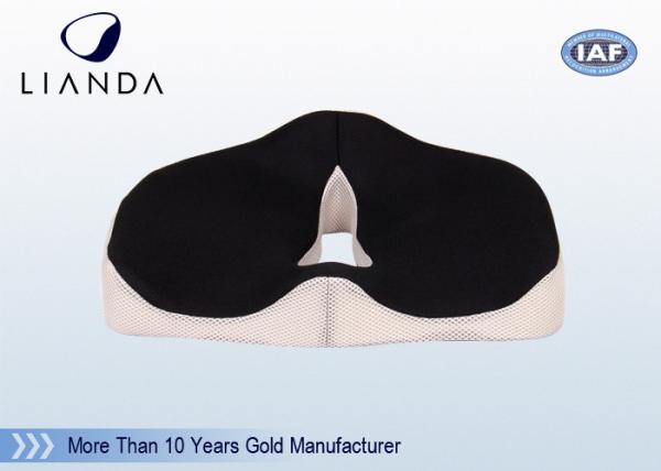 Memory Foam Cushion Coccyx Seat , Orthopedic Seat Cushion Custom LOGO