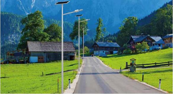All in two solar street light high cost effective