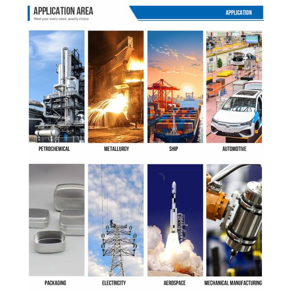 2000 mm-6000 mm Longueur Ingot en aluminium de haute pureté de la série 7000 Rectangle