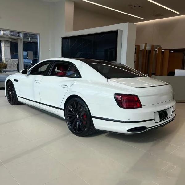 Flying Spur Bentley Body Kit W12 Style Carbon Fiber Lip Kit 2019 Diffuser Spoiler Side Skirt