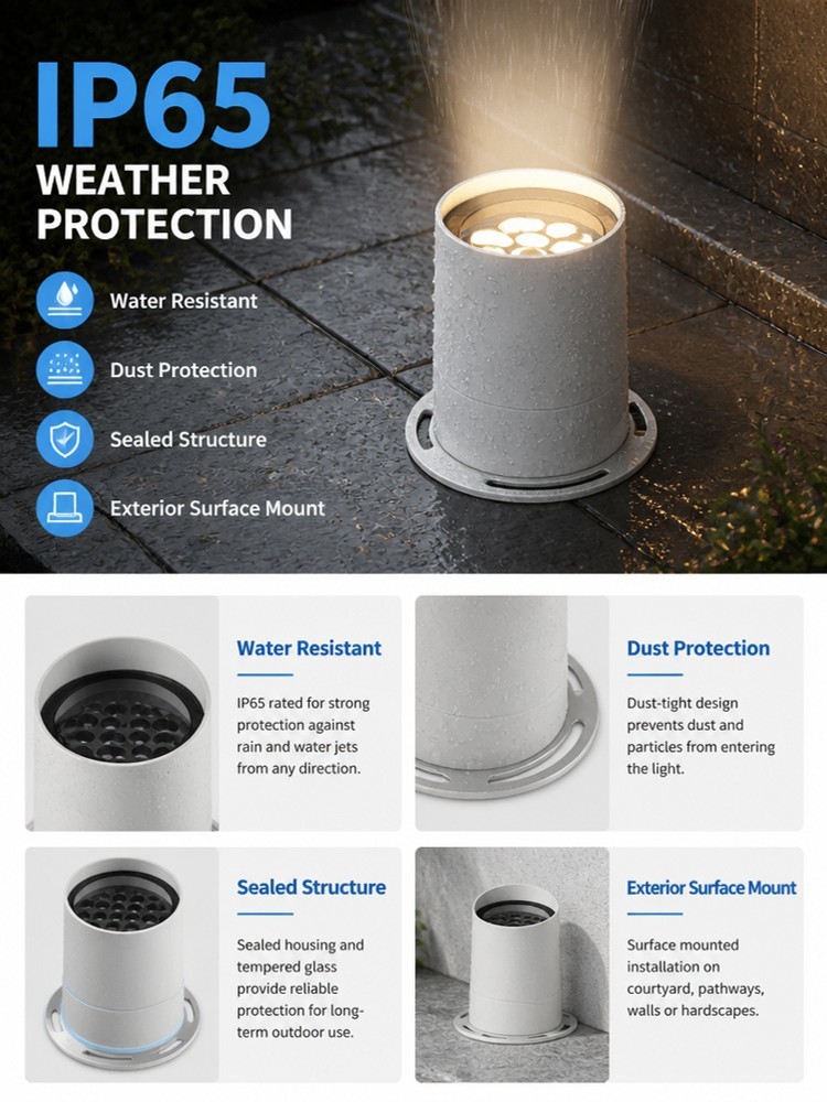 Aluminum Housing Outdoor LED Tree Landscape Lights IP65 Lumileds Chip Uplight Tree Lights
