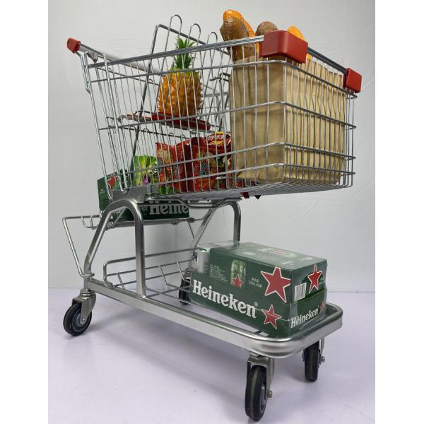 корзина немецкой бакалеи супермаркета 125L стальная со шкафом пива металла