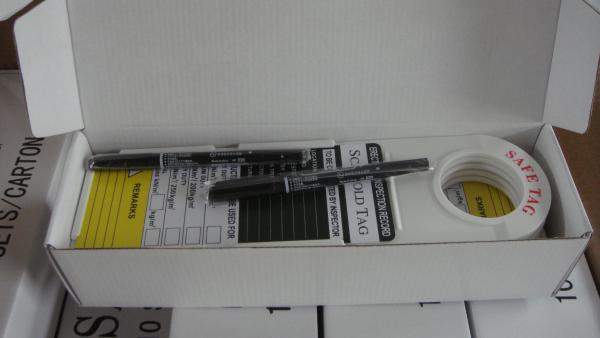 Scaffolding Safety Products System Kit Plastic Scaffolding Safe Tag Holder