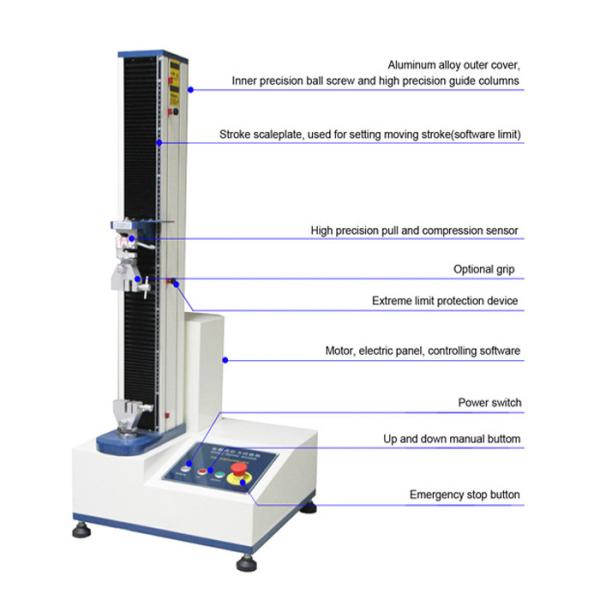 Tensile Strength And Elongation Test Equipment With Panasonic Sevor Motor
