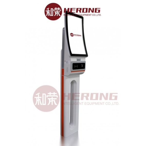 23.6 Inch Touch Screen Self Service Cashless Kiosk Machine with Modular Design and Facial Recognition Camera