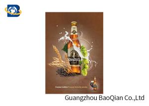 Custom 3D Poster Printing , 3D Lenticular Wall Art Picture Catch People's Eyes