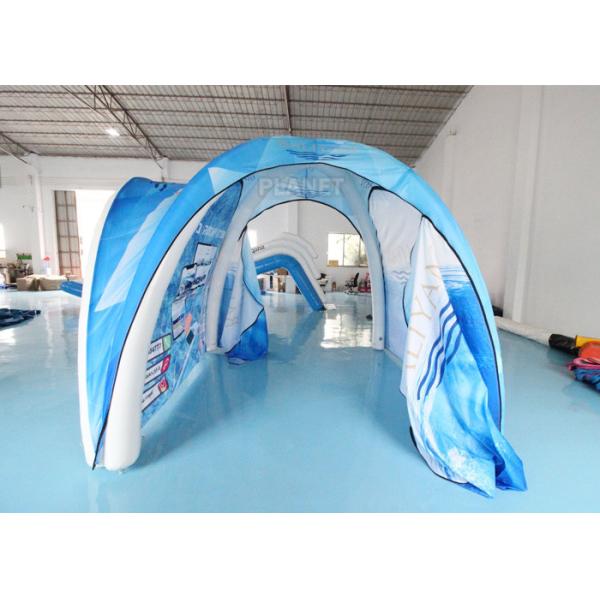 Blue Air Arch Dome 0.4mm Plato Advertising Inflatable Tent