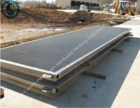 Les solides solubles filtrent Johnson Wire Screen, panneau plat de fil de cale d'acier inoxydable obstruant non
