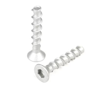 Hex Head aço inoxidável Countersunk Flat Self Tapping parafusos de cimento para construção