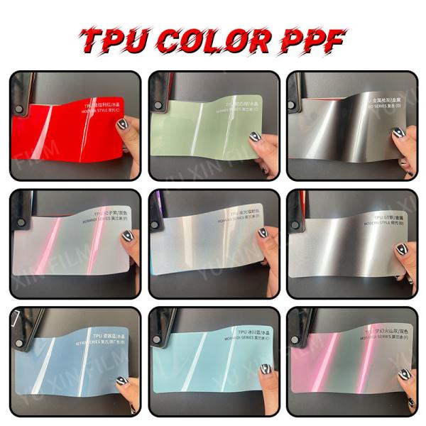 OEM TPU Material Car Paint Protection Film Color Change Self Adhesive Wrap PPF